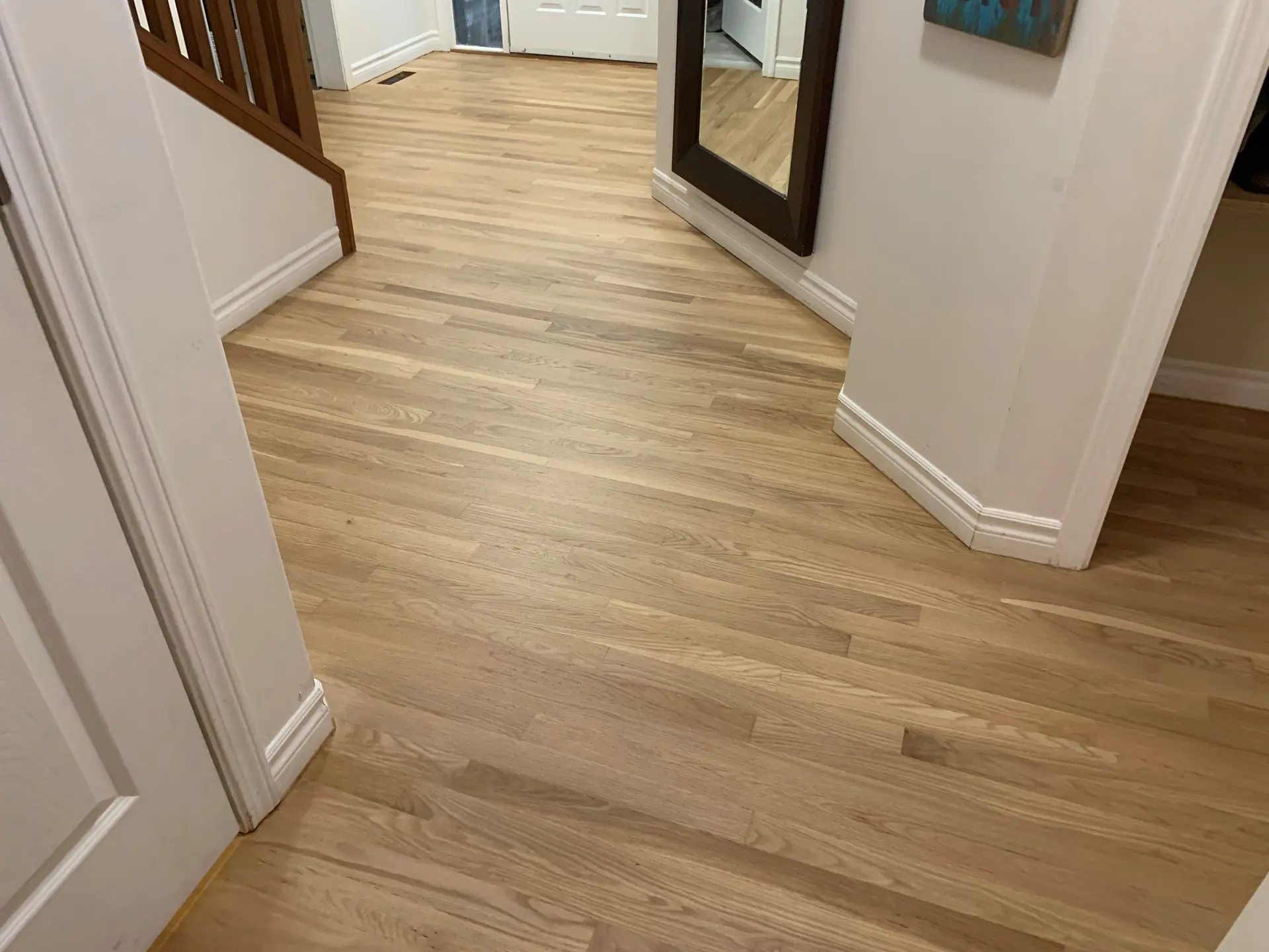 White oak, natural — matte finish